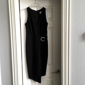 ASOS Black Wrap Dress